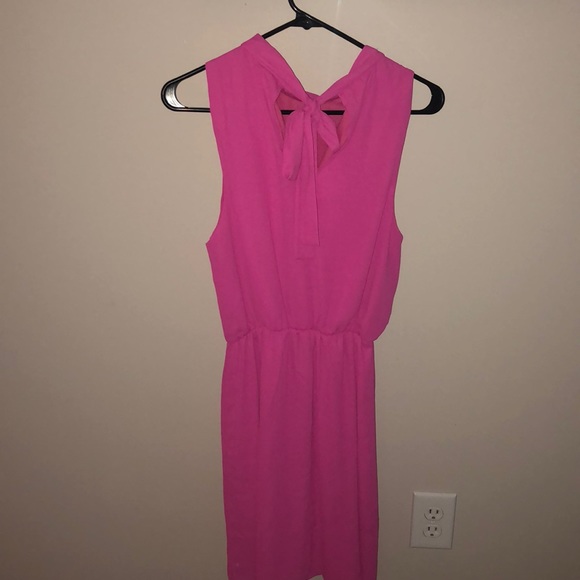 Hot pink summer dress - Picture 3 of 5